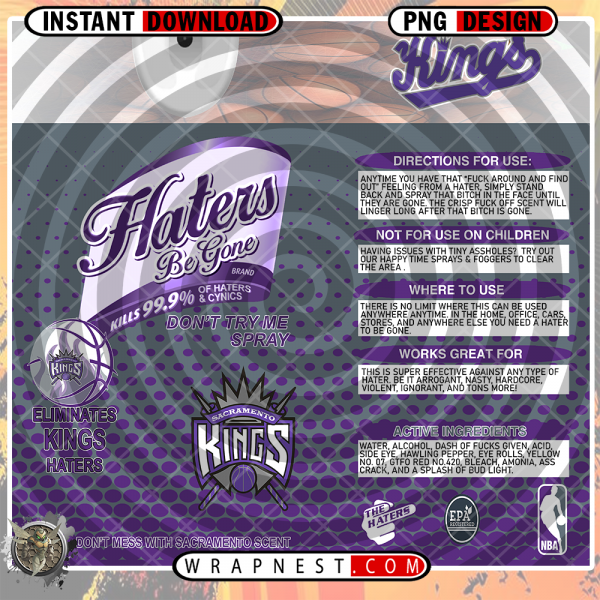 KINGS HATERS BE GONE WRAP