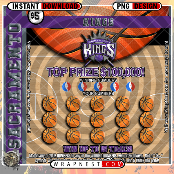 KINGS SCRATCH OFF WRAP