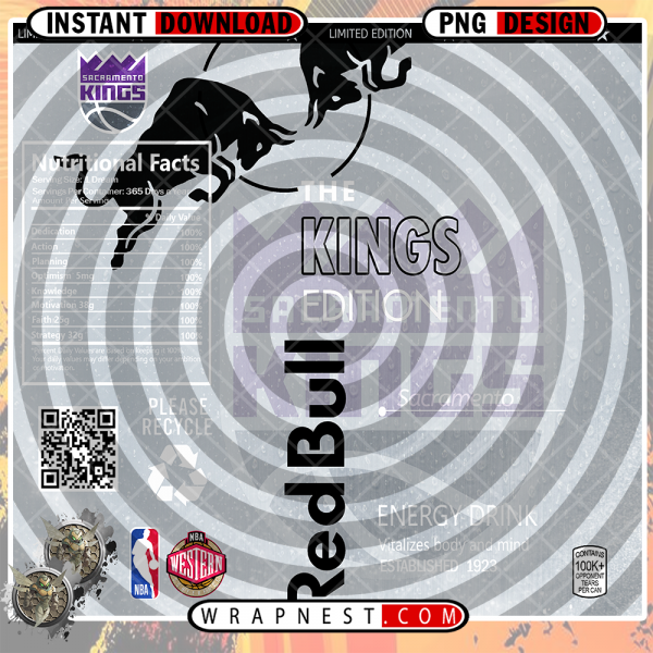 KINGS RED BULL WRAP