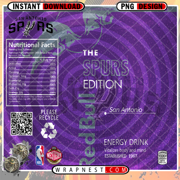 SPURS RED BULL WRAP