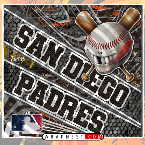 PADRES ANGRY BASEBALL WRAP