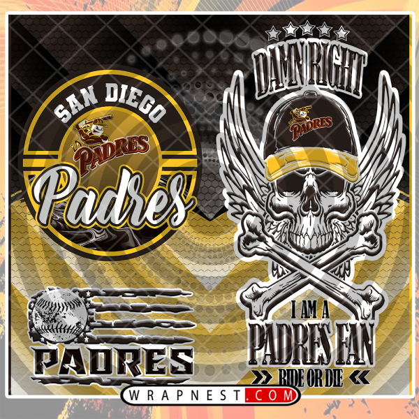 PADRES SKULL WRAP