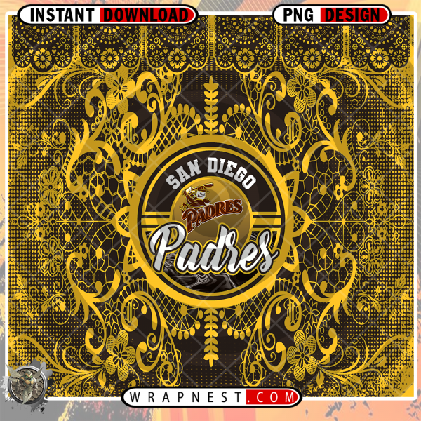 PADRES LACE & LOGO WRAP