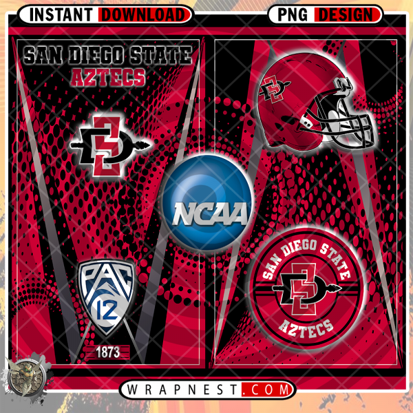 SAN DIEGO STATE TEAM LOGO WRAP