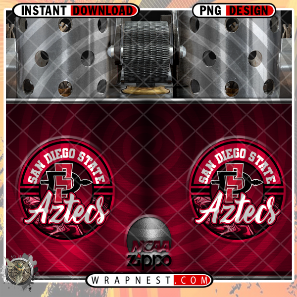 SAN DIEGO STATE TEAM FAN SODA WRAP