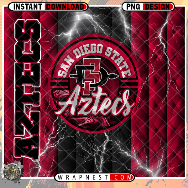 SAN DIEGO STATE DIAMOND v2 WRAP