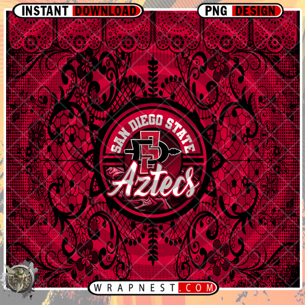 SAN DIEGO STATE LACE & LOGO WRAP