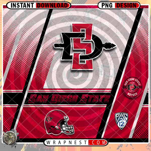 SAN DIEGO STATE SPORTS WRAP v1