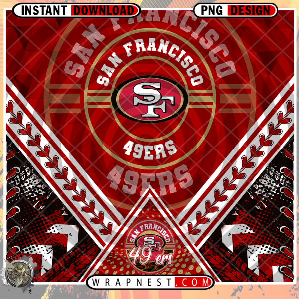 49ERS DIAMOND V1 WRAP