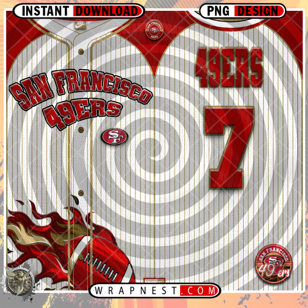 49ERS TEAM BUTTON-UP WRAP