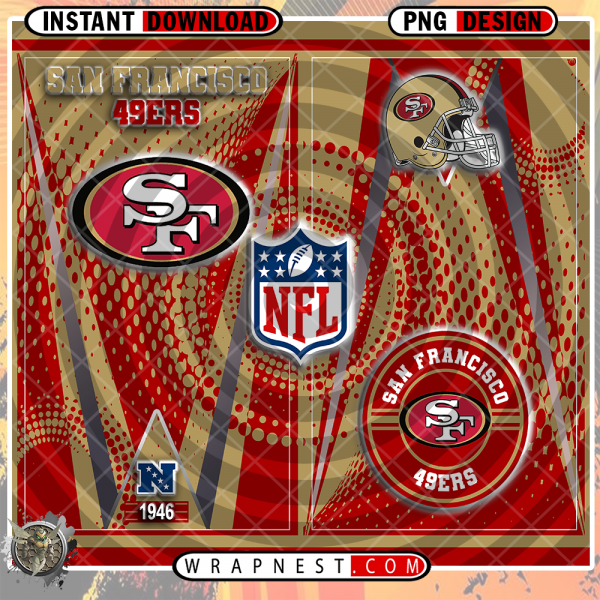 49ERS TEAM LOGO WRAP