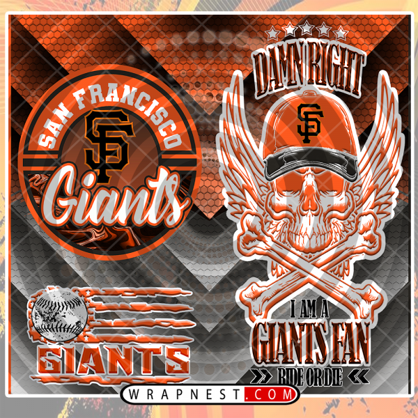 GIANTS SKULL WRAP