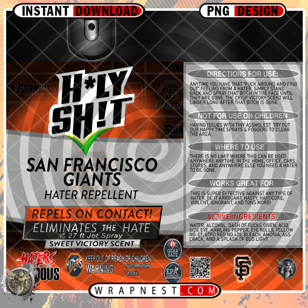 GIANTS HOLY SHIT WRAP