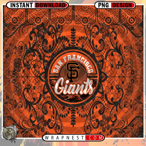 GIANTS LACE & LOGO WRAP