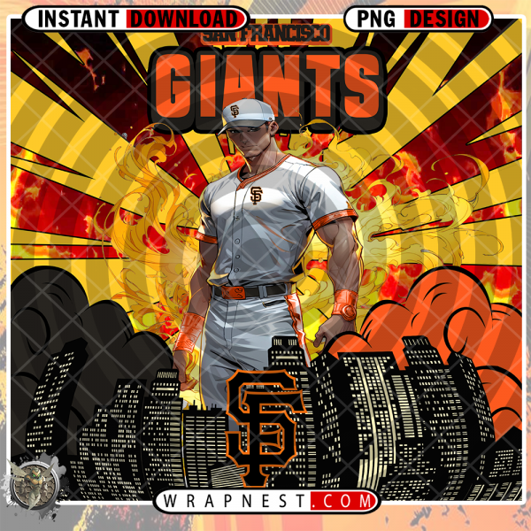 GIANTS COMIC BOOK STYLE WRAP