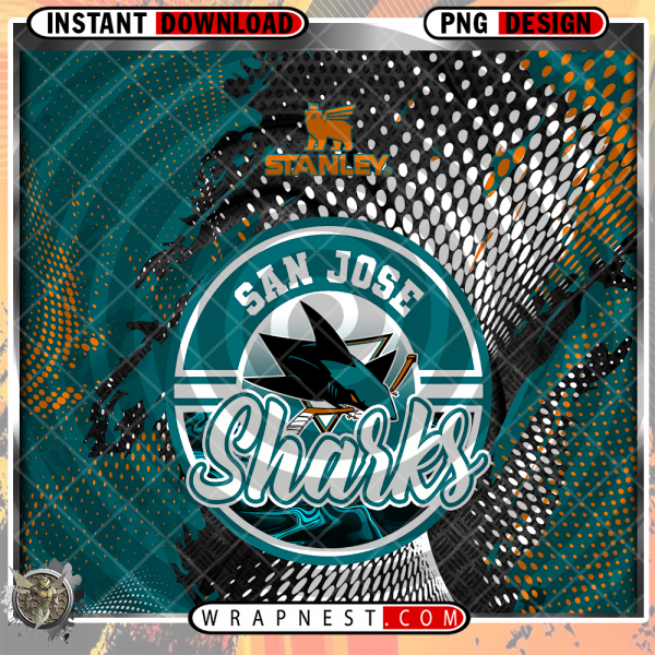 SHARKS STANLEY WRAP