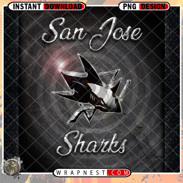 SHARKS CHROME WRAP