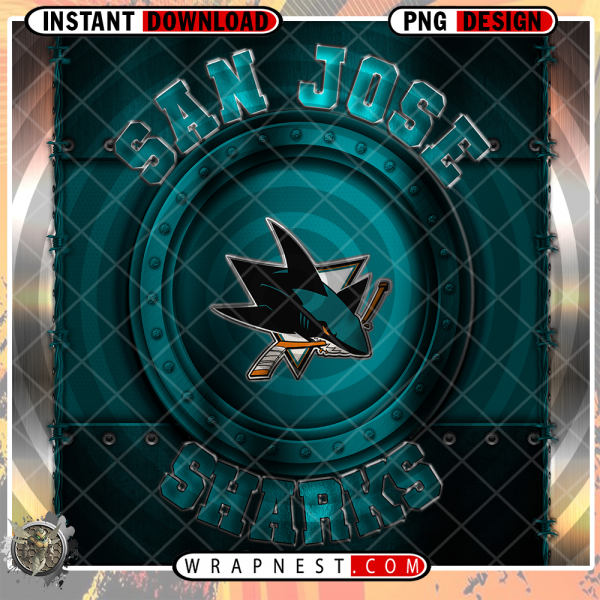 SHARKS METAL WRAP