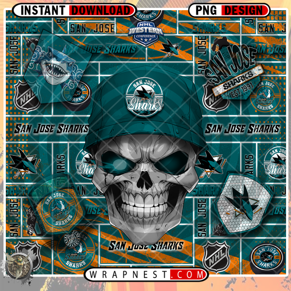 SHARKS SKULL WRAP