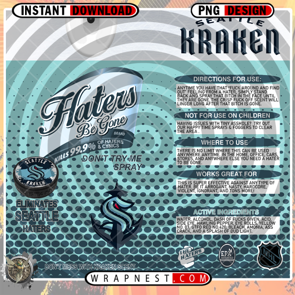 KRAKEN HATERS BE GONE WRAP