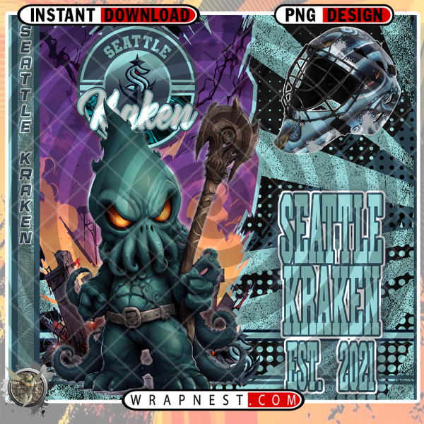 KRAKEN MONSTER MASCOT