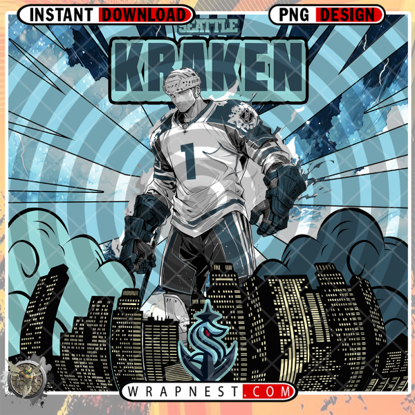 KRAKEN COMIC BOOK STYLE WRAP