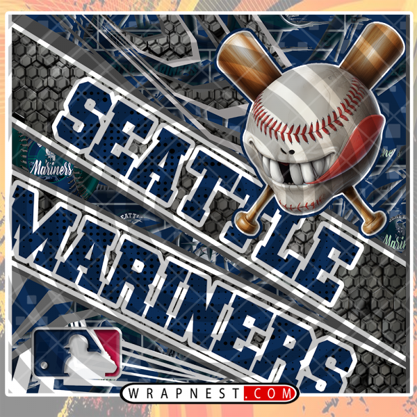 MARINERS ANGRY BASEBALL WRAP