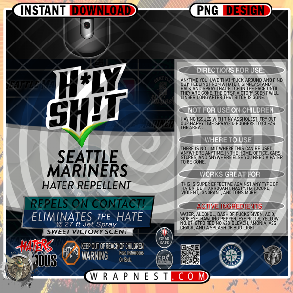 MARINERS HOLY SHIT WRAP
