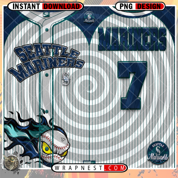 MARINERS TEAM BUTTON-UP WRAP