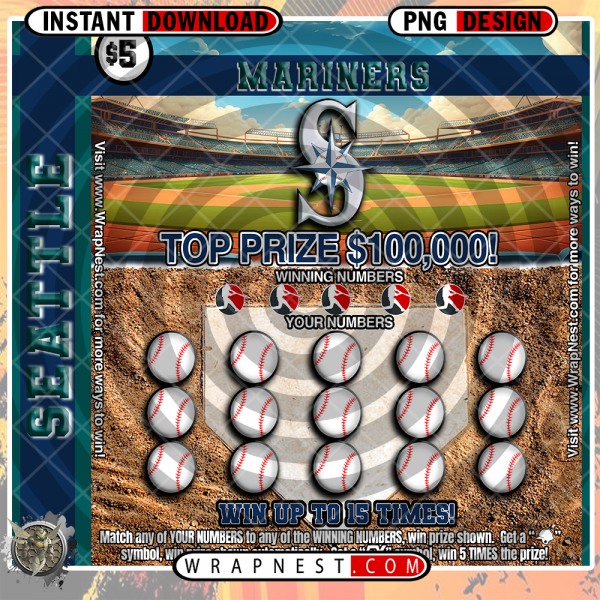 MARINERS SCRATCH OFF WRAP