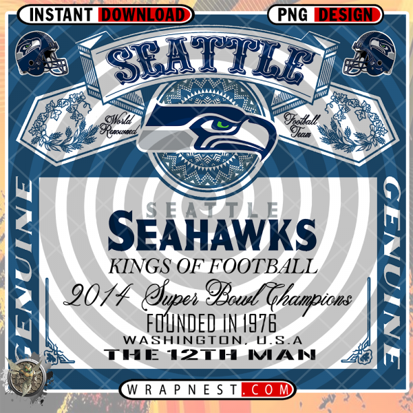SEATTLE SEAHAWKS BUD WRAP v1