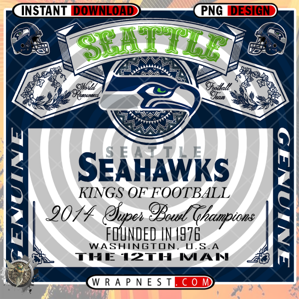 SEATTLE SEAHAWKS BUD WRAP v1