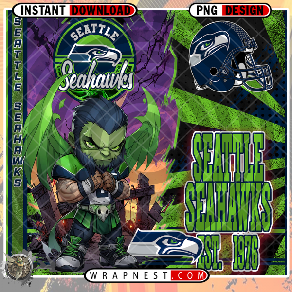 SEAHAWKS MONSTER MASCOT