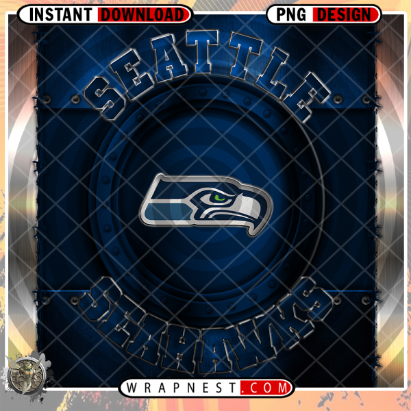 SEAHAWKS METAL WRAP