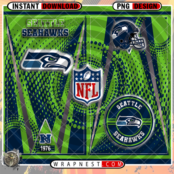 SEAHAWKS TEAM LOGO WRAP