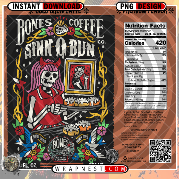 SINN O BUN BONES COFFEE
