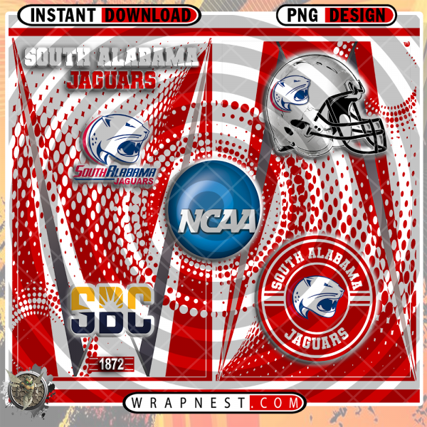 SOUTH ALABAMA TEAM LOGO WRAP