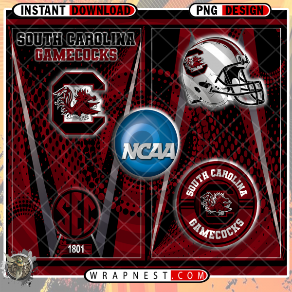 SOUTH CAROLINA TEAM LOGO WRAP