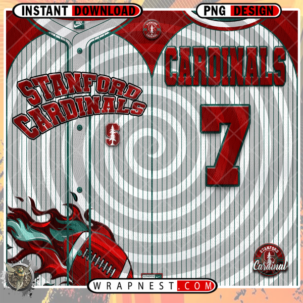 STANFORD TEAM BUTTON-UP WRAP