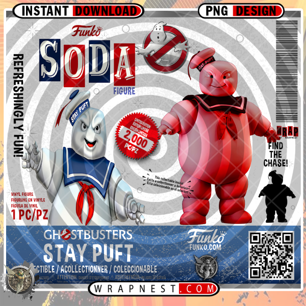 STAY PUFT FUNKO SODA WRAP