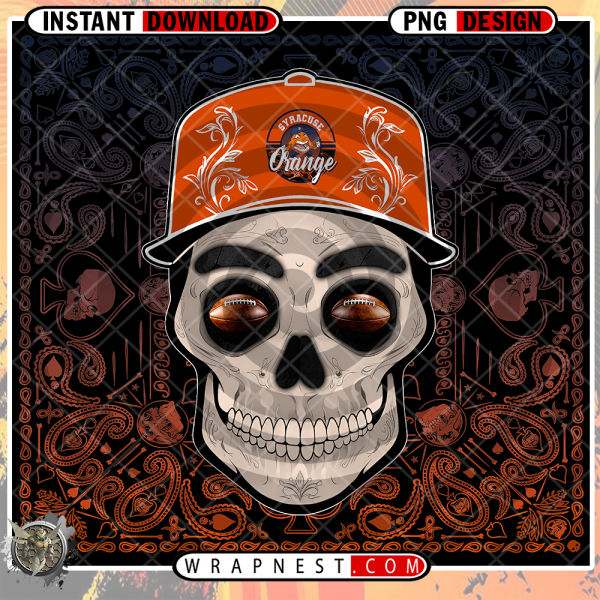 SYRACUSE SKULL HANDKERCHIEF WRAP