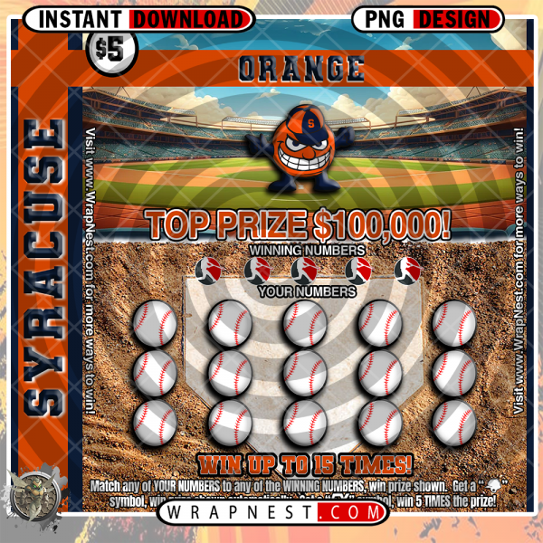 SYRACUSE SCRATCH OFF WRAP