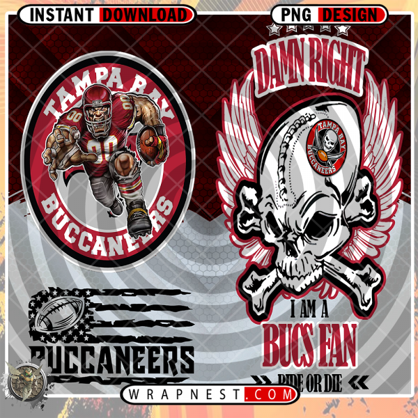 BUCCANEERS SKULL WRAP