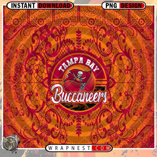 BUCCANEERS LACE & LOGO WRAP