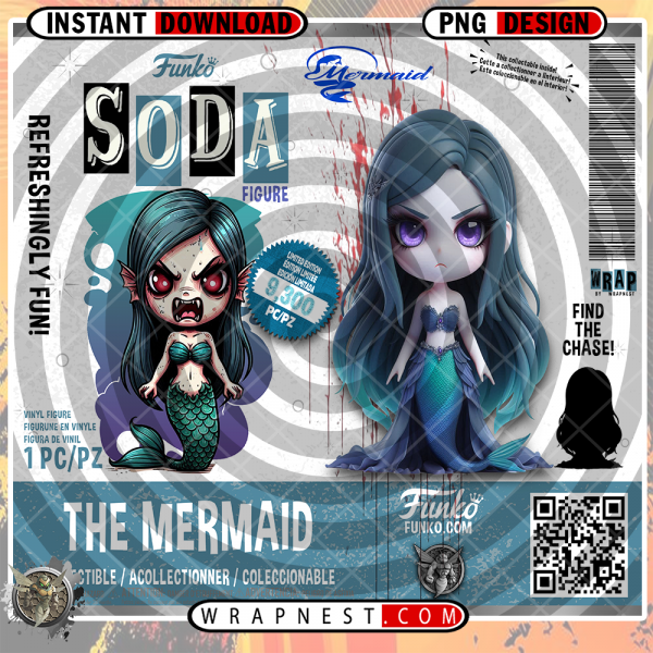 THE MERMAID FUNKO SODA WRAP