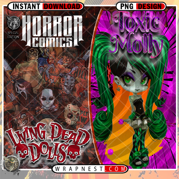 TOXIC MOLLY HORROR COMIC