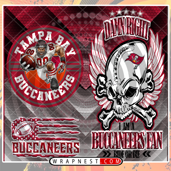 BUCCANEERS SKULL WRAP