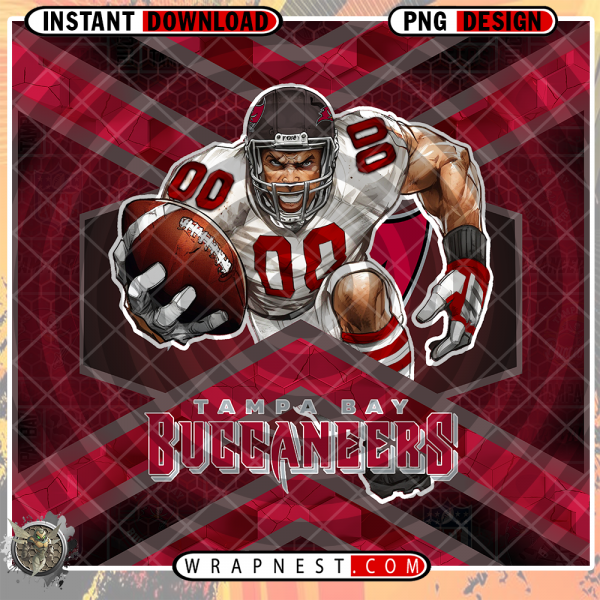 BUCCANEERS HONEYCOMB WRAP