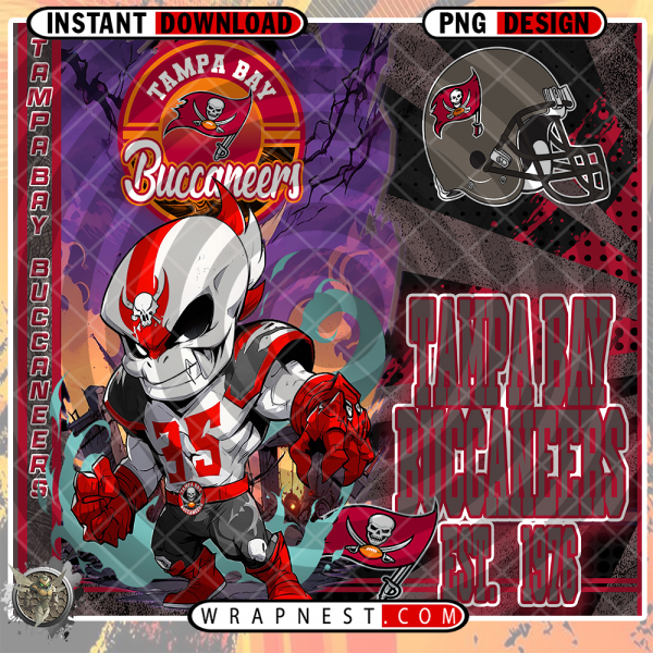 BUCCANEERS MONSTER MASCOT