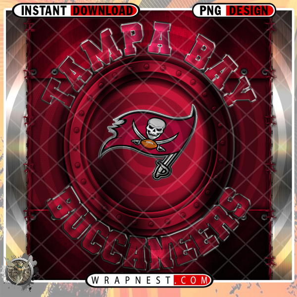BUCCANEERS METAL WRAP
